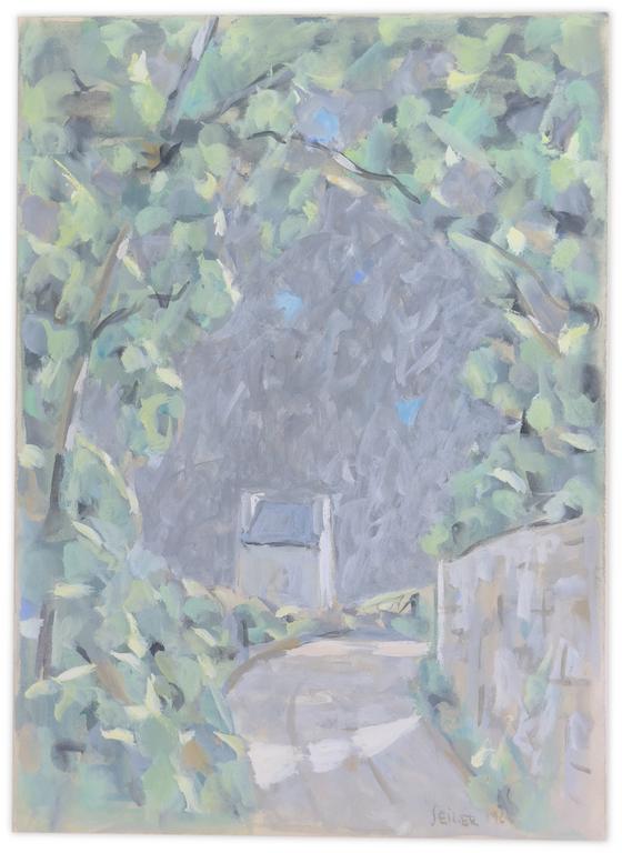 Catalogue raisonné, Hans Seiler, Maison sous le mur, 1965