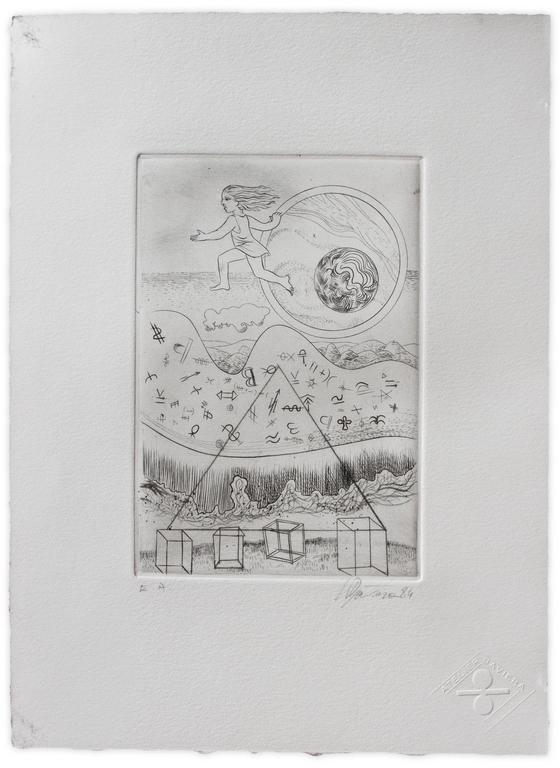 Catalogue raisonné, Henri Baviera, L’AUTRE COTÉ — 1984
