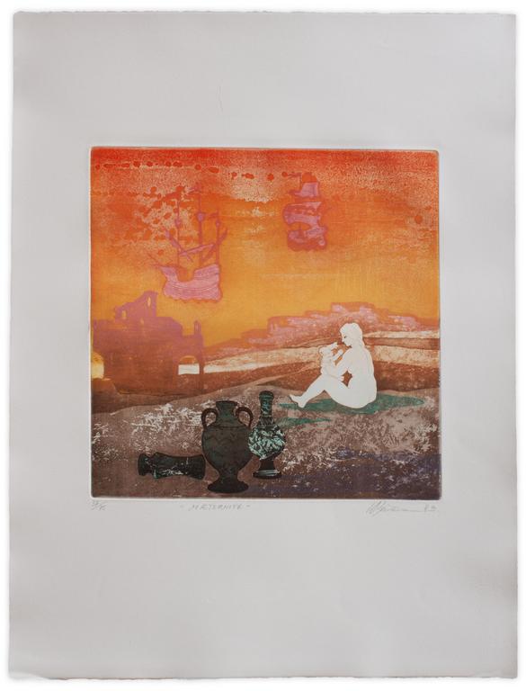 Catalogue raisonné, Henri Baviera, MAETERNITE — 1983