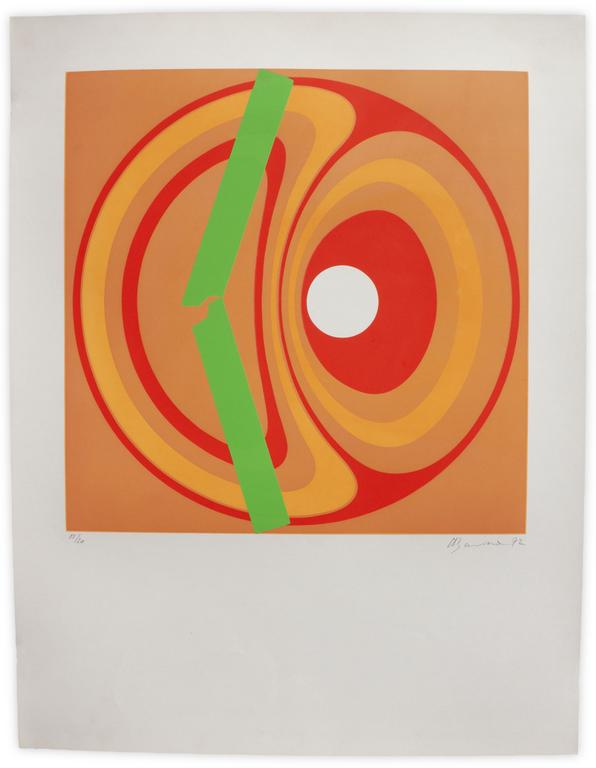 Catalogue raisonné, Henri Baviera, POINT DE RUPTURE — 1972