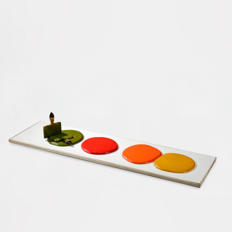 Catalogue raisonné, Claude Gilli, Sans titre (les outils du peintre) —