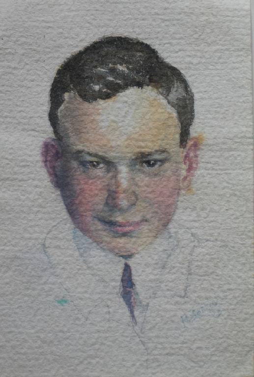 Catalogue raisonné, Hans Seiler, Autoportrait, 1923