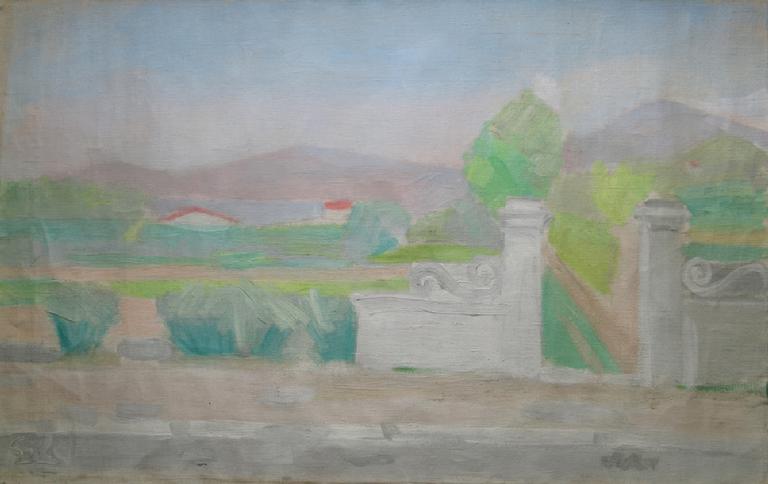 Catalogue raisonné, Hans Seiler, Cagnes, le Portail, 1930