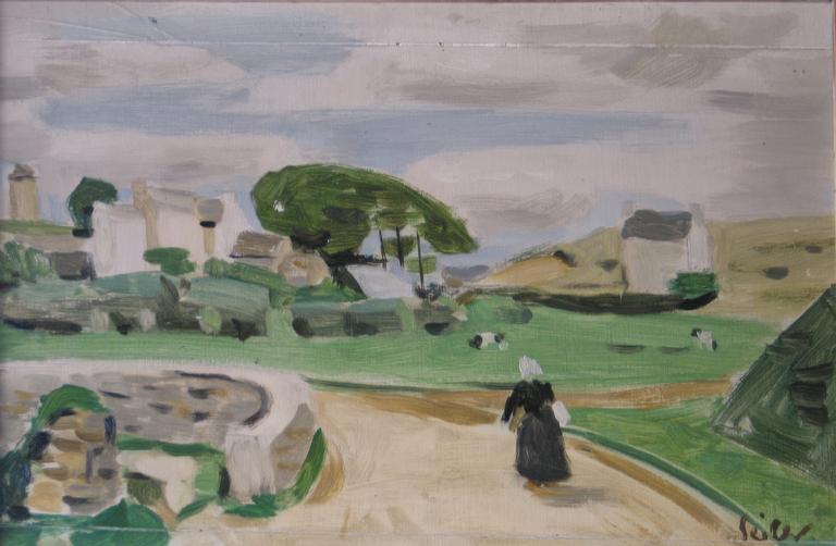 Catalogue raisonné, Hans Seiler, Paysage breton, 1938