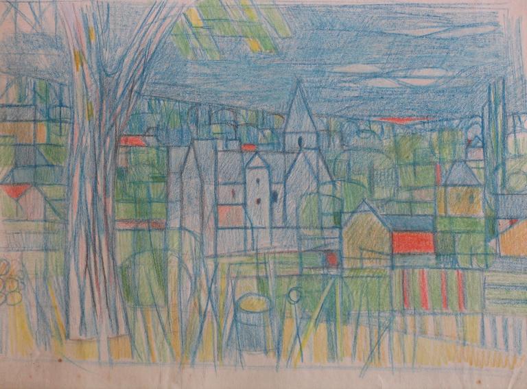 Catalogue raisonné, Hans Seiler, Eglise de Lacassagne, circa 1942