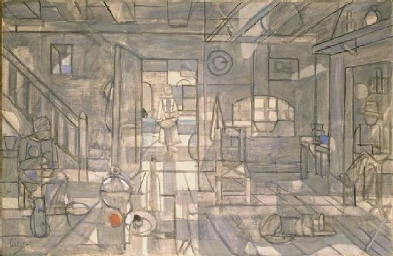 Catalogue raisonné, Hans Seiler, Cuisine paysanne, 1955