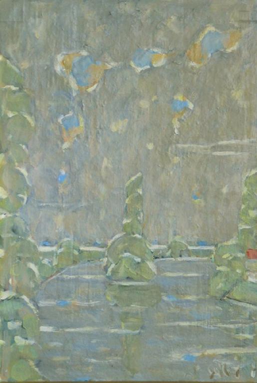 Catalogue raisonné, Hans Seiler, Ile sur la Marne, 1974