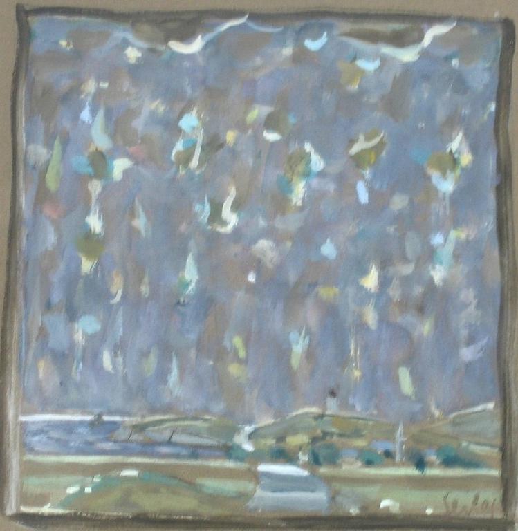 Catalogue raisonné, Hans Seiler, Le moulin au bout de la route, circa 1975