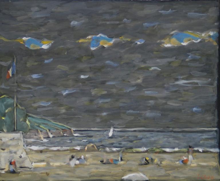 Catalogue raisonné, Hans Seiler, Plage de Tréboul, 1976