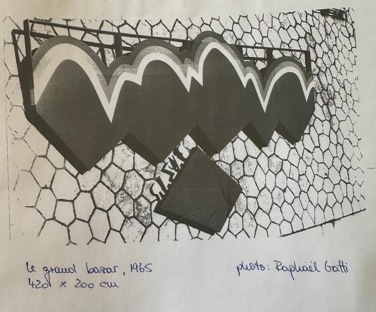 Catalogue raisonné, Claude Gilli, Le Grand Bazar — 1965