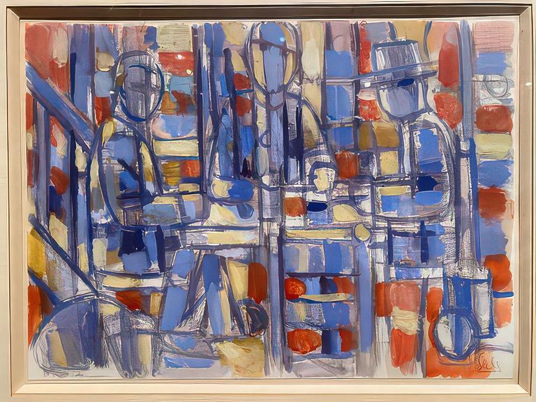 Catalogue raisonné, Hans Seiler, Le Repas paysant, circa 1950