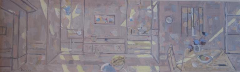 Catalogue raisonné, Hans Seiler, Intérieur mauve, 1964