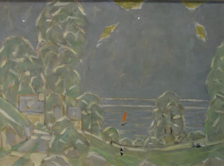 Catalogue raisonné, Hans Seiler, La voile rouge, 1978