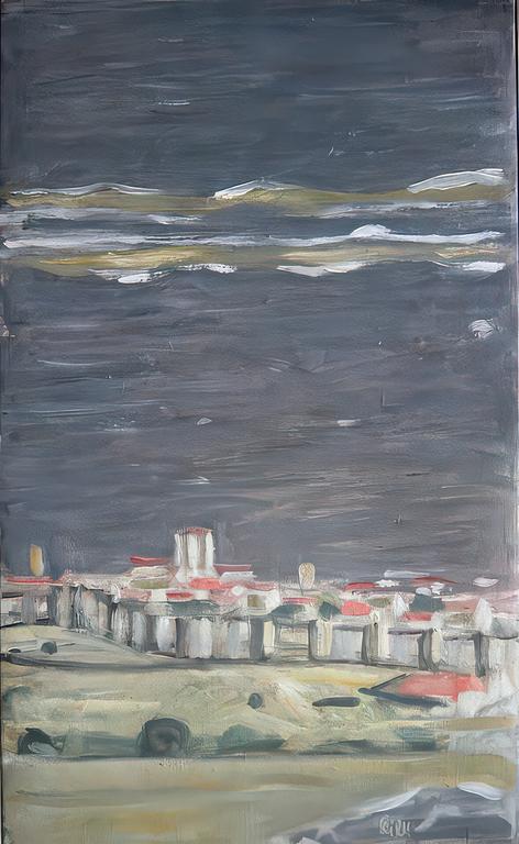 Catalogue raisonné, Hans Seiler, Les remparts d'Avila (gris), 1982