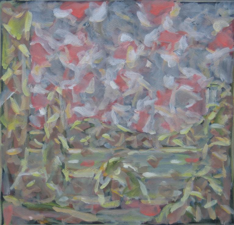 Catalogue raisonné, Hans Seiler, Vue de la terrasse, 1984
