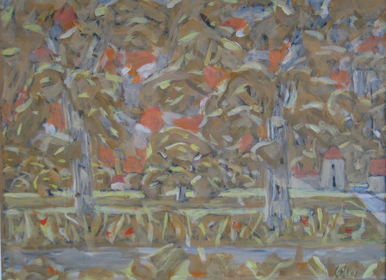 Catalogue raisonné, Hans Seiler, Le Chemin des granges, circa 1982
