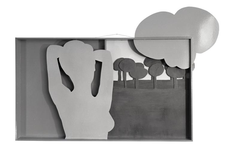 Catalogue raisonné, Claude Gilli, Nu devant la fenêtre — 1964