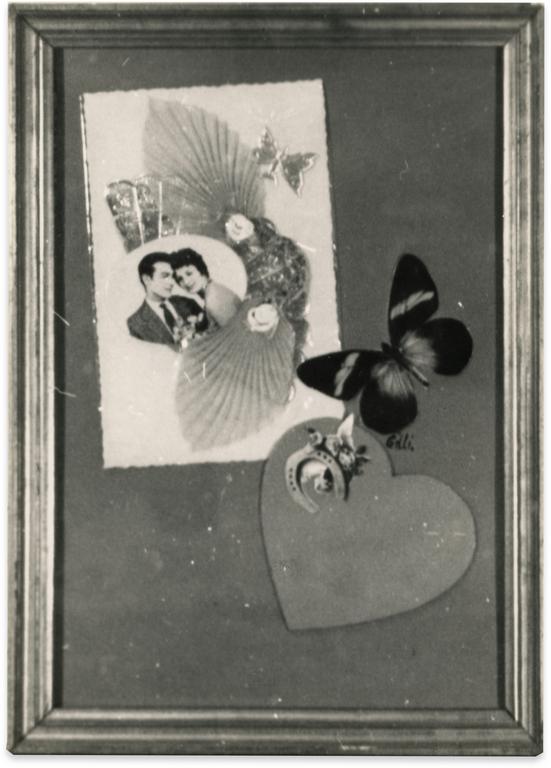 Catalogue raisonné, Claude Gilli, Ex-voto (papillon) — 1961