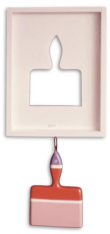 Catalogue raisonné, Claude Gilli, Négatif et positif (blanc-rouge-rose) — 1967