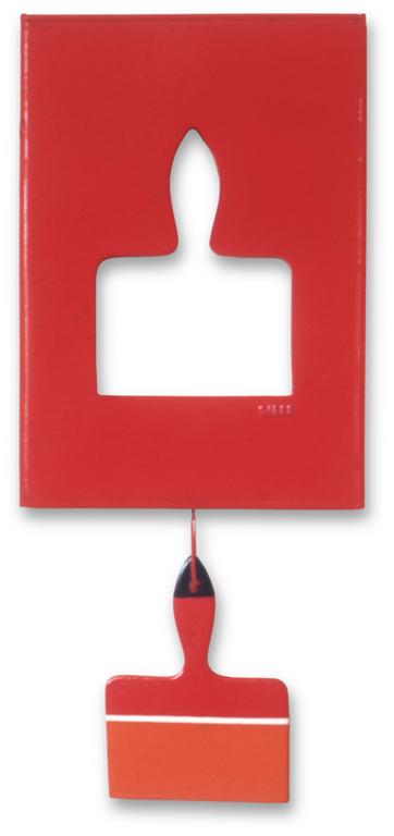 Catalogue raisonné, Claude Gilli, Négatif et positif (rouge-rose) — 1967