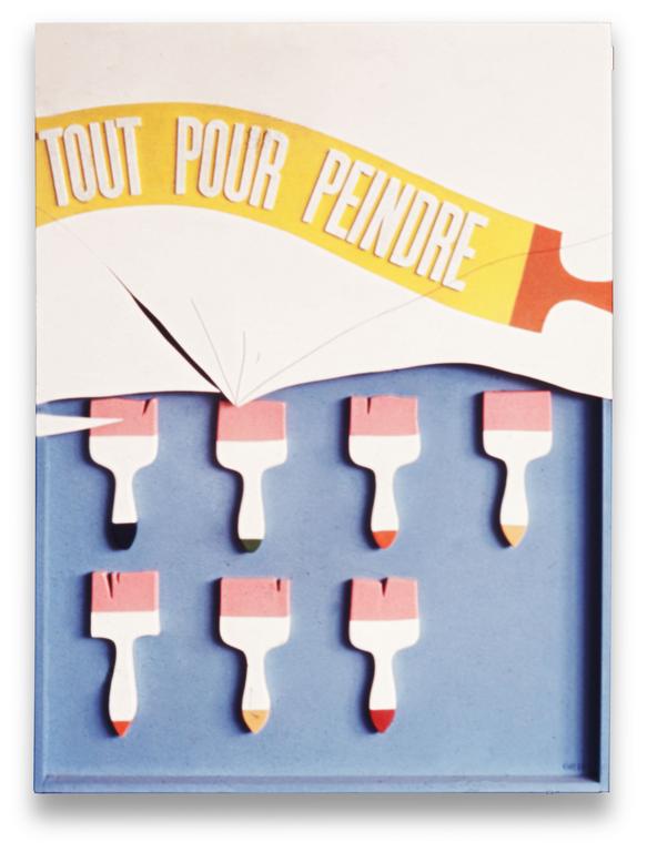 Catalogue raisonné, Claude Gilli, Tout pour peindre — 1965