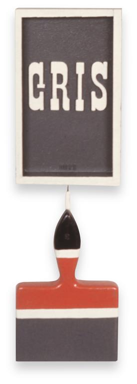 Catalogue raisonné, Claude Gilli, Petit Gris — 1966