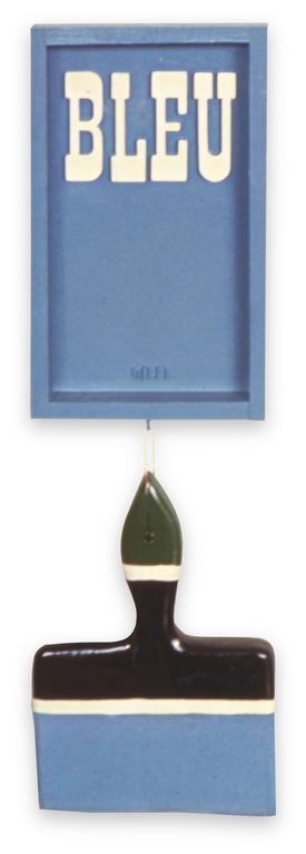 Catalogue raisonné, Claude Gilli, Petit Bleu — 1966