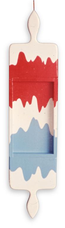 Catalogue raisonné, Claude Gilli, Bleu et rouge — 1966