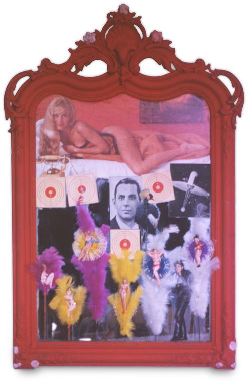 Catalogue raisonné, Claude Gilli, Ex-voto aux boutons de fleurs de cimetière — circa 1962