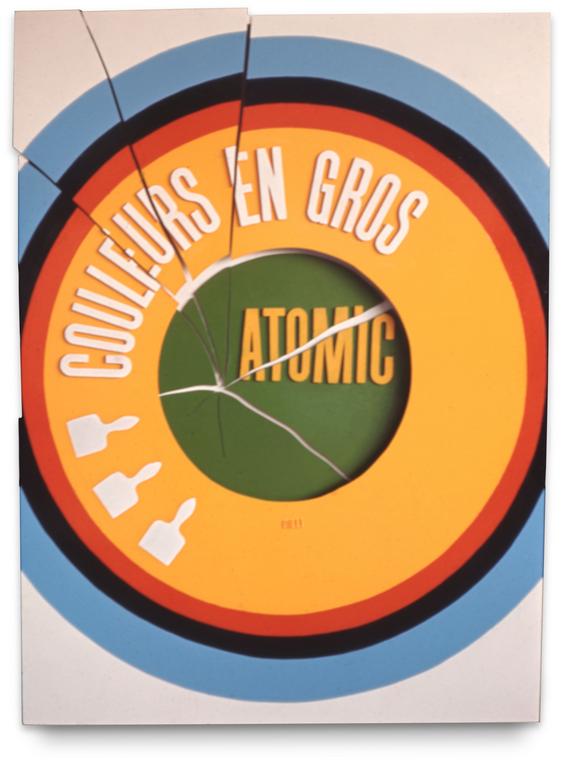 Catalogue raisonné, Claude Gilli, Atomic — 1965