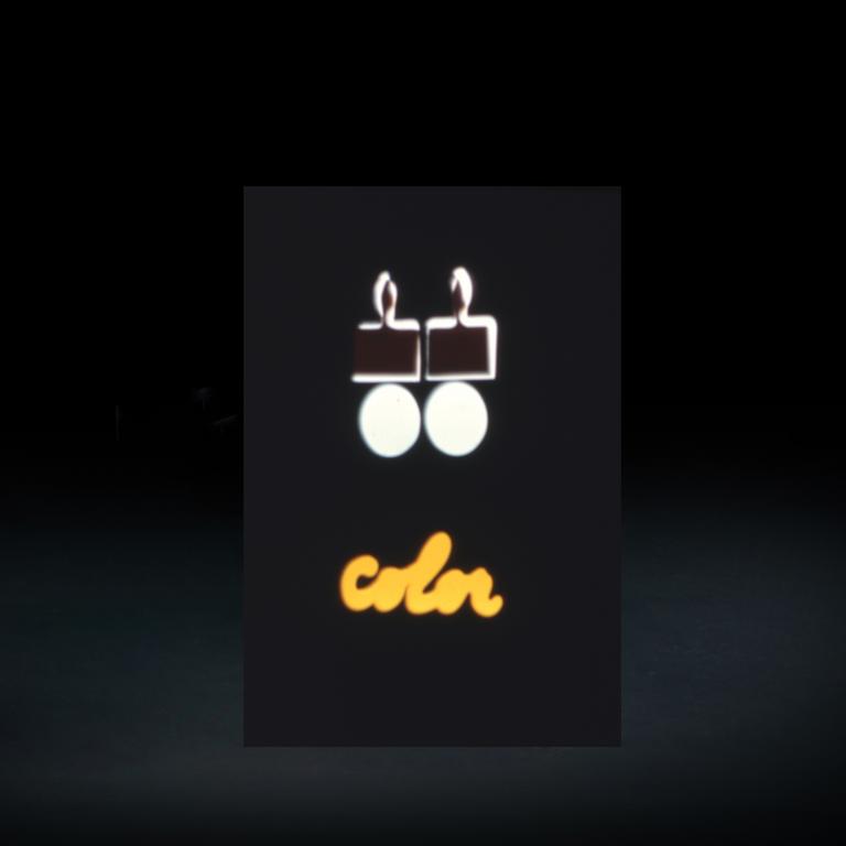 Catalogue raisonné, Claude Gilli, Color (éclairé) — 1968