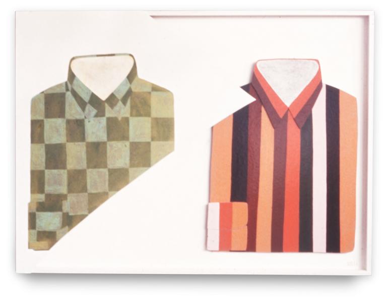 Catalogue raisonné, Claude Gilli, Deux Chemises — 1965