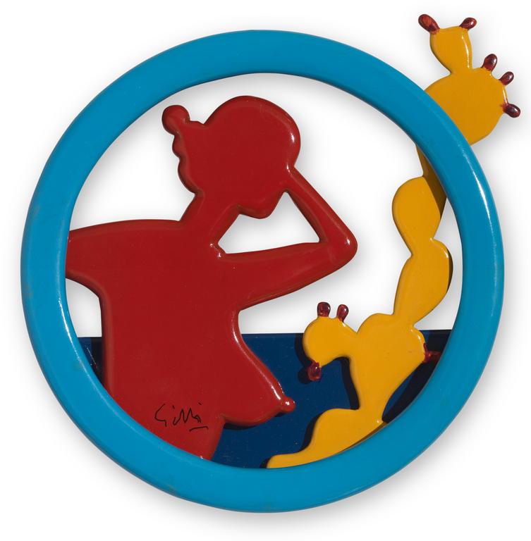 Catalogue raisonné, Claude Gilli, Femme au cactus — 2005