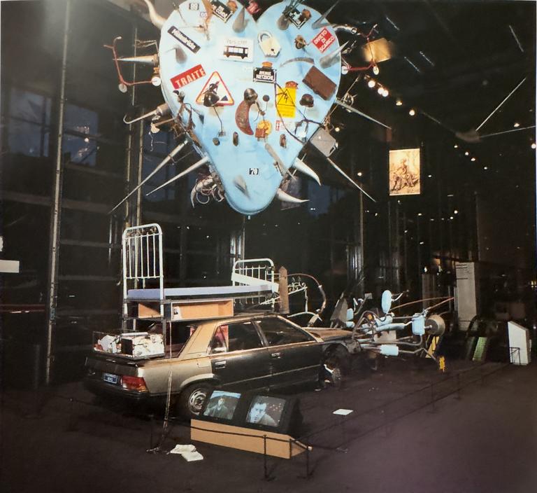 Catalogue raisonné, Jean-Jacques Lebel, Monument à Félix Guattari - 1994