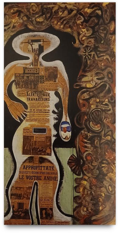 Catalogue raisonné, Jean-Jacques Lebel, Manifestation algérienne - 1961