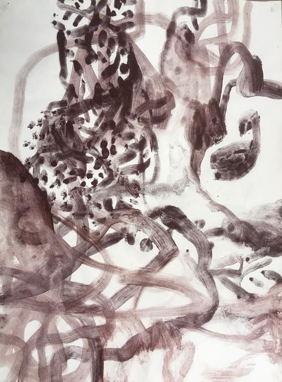 Catalogue raisonné, Daniel Boursin, red rock knight — 2015