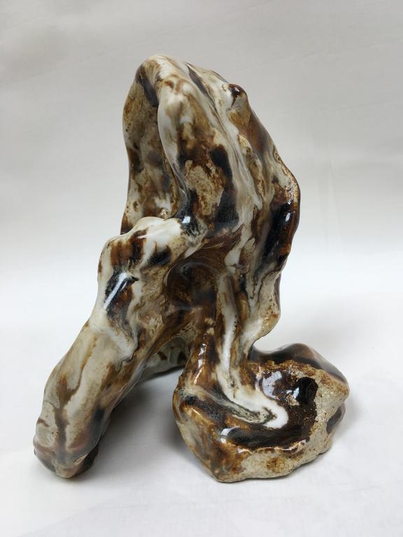 Catalogue raisonné, Daniel Boursin, stoneware mountain source — 2019