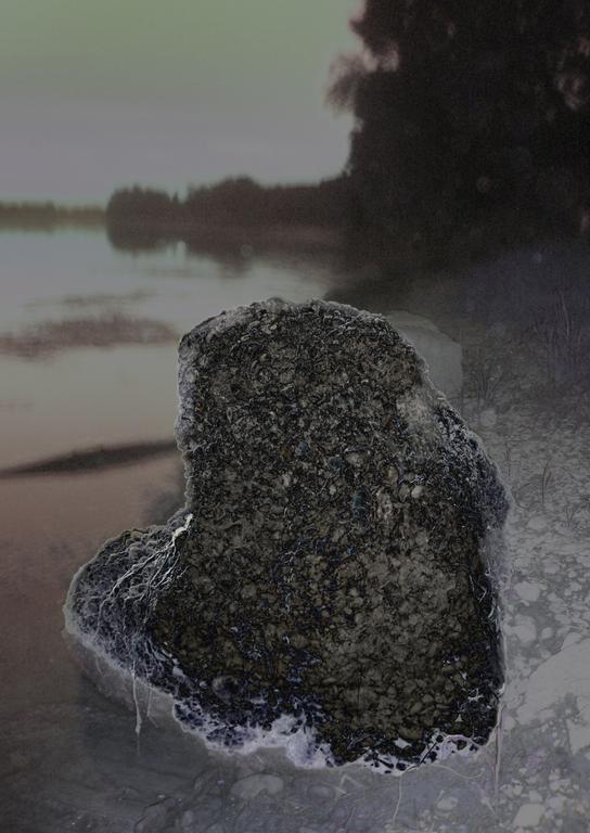 Catalogue raisonné, Daniel Boursin, sentinelle rocher — 2008