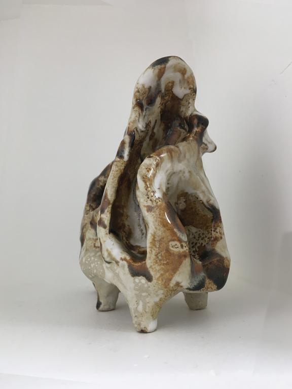 Catalogue raisonné, Daniel Boursin, stoneware gardien — 2019