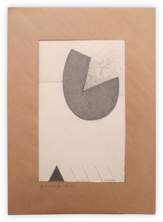 Catalogue raisonné, André Stempfel, Je ne veux pas voir ça —