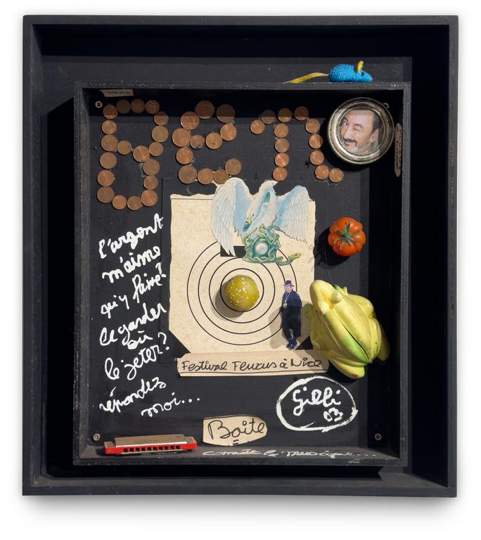 Catalogue raisonné, Claude Gilli, clin d'oeil à Ben — 2003