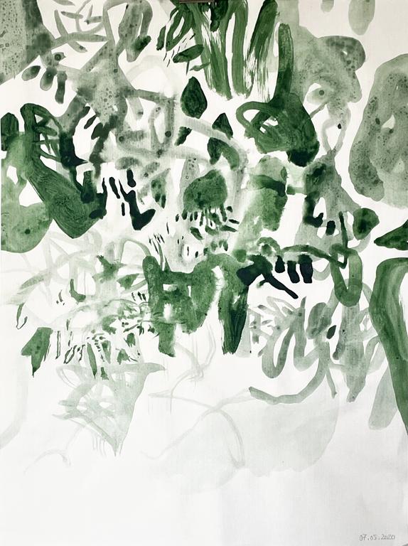 Catalogue raisonné, Daniel Boursin, cursive landscape — 2020