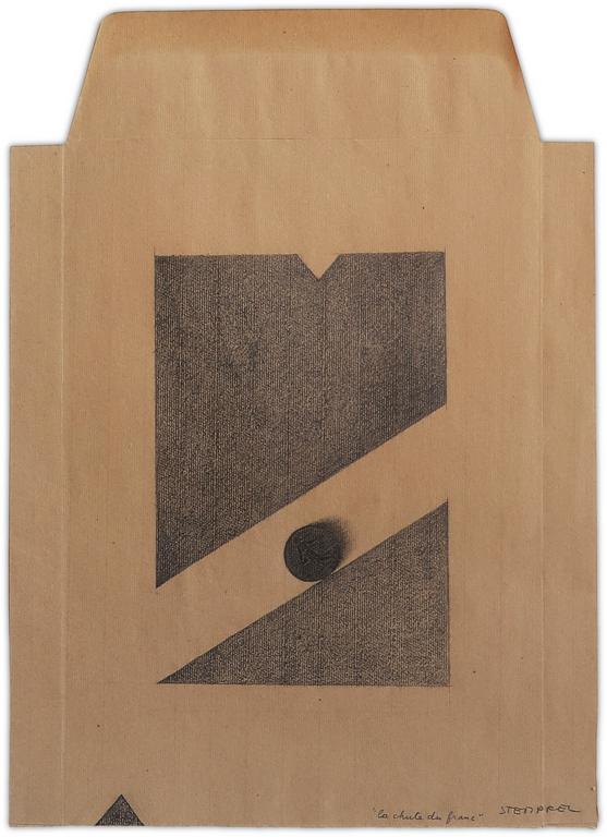 Catalogue raisonné, André Stempfel, La Chute du franc —