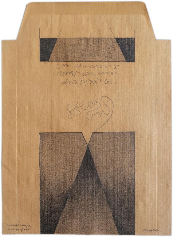 Catalogue raisonné, André Stempfel, Message coupé in-signifiant —