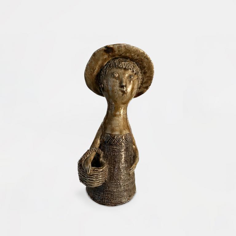 Catalogue raisonné, Jean & Jacqueline Lerat, Femme très sombre (bouquetière), 1953