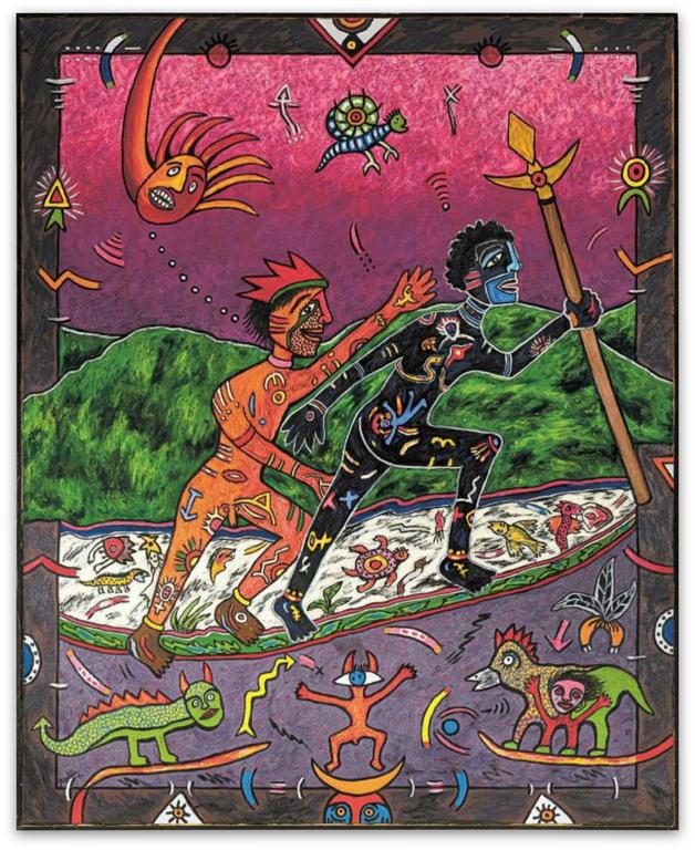 Catalogue raisonné, José Castillo, Los Cimarrones — 1994