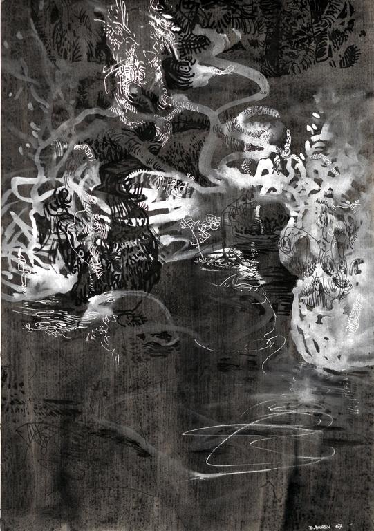 Catalogue raisonné, Daniel Boursin, le petit peuple (fond noir) — 2007