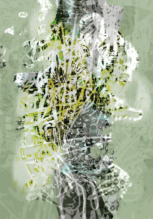 Catalogue raisonné, Daniel Boursin, green DNA— 2020