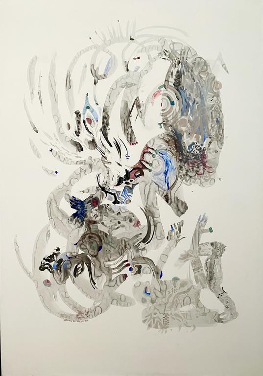 Catalogue raisonné, Daniel Boursin, météo interne — 1995