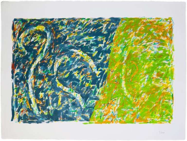 Catalogue raisonné, Bernadette Delrieu, Au bord de la rance - 1993